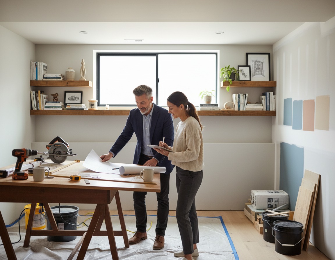 Basement Remodel in Maple Valley with High-End Finishes