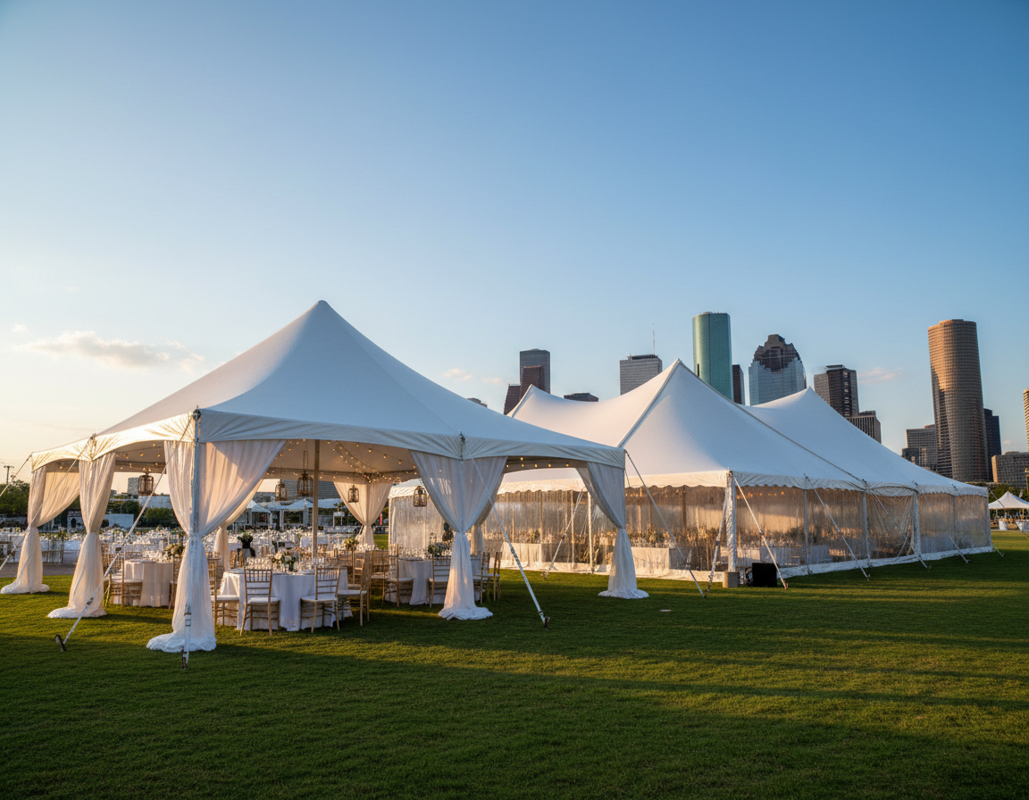 Full-Service Party Rentals With Tents Tables and Chairs