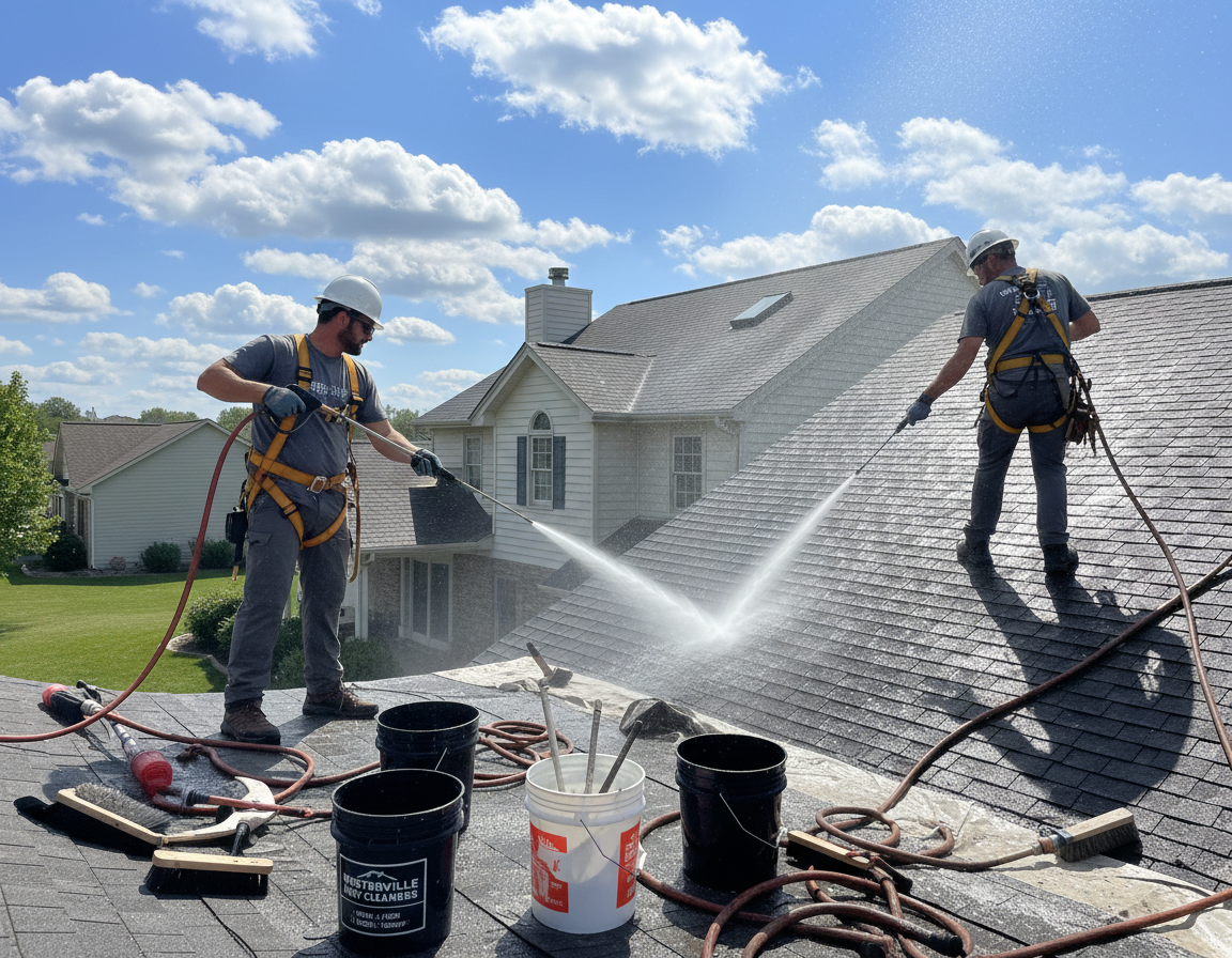 Professional Roof Cleaning Services in Upper Arlington For Asphalt Shingles