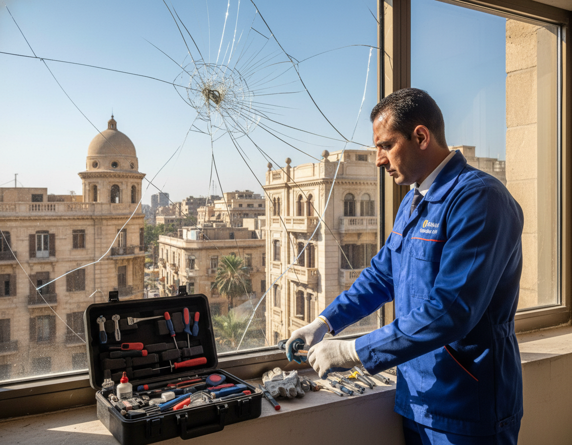 Broken Glass Repair Alexandria