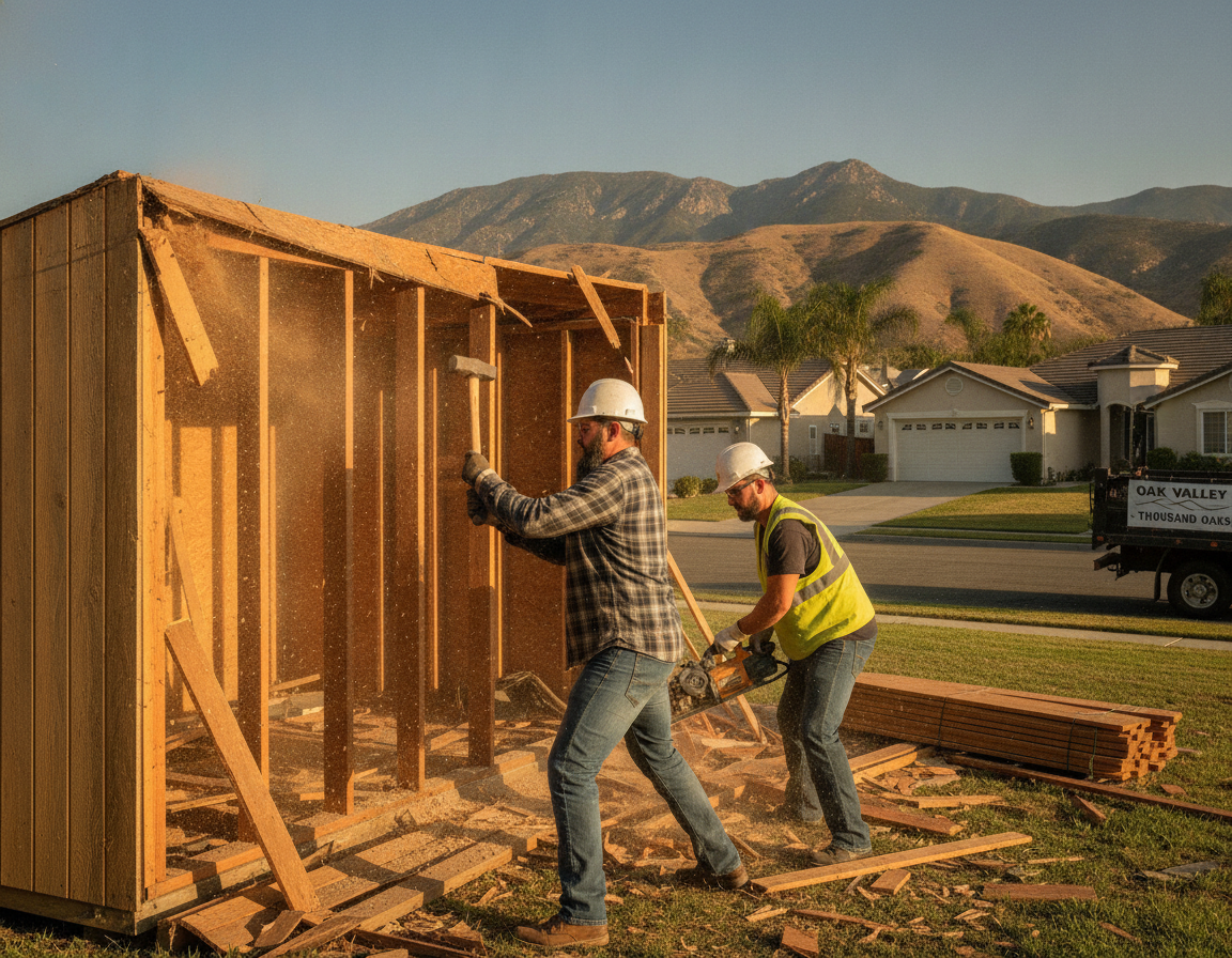 Shed Demolition Experts Serving Thousand Oaks: Questions to Ask Before You Start